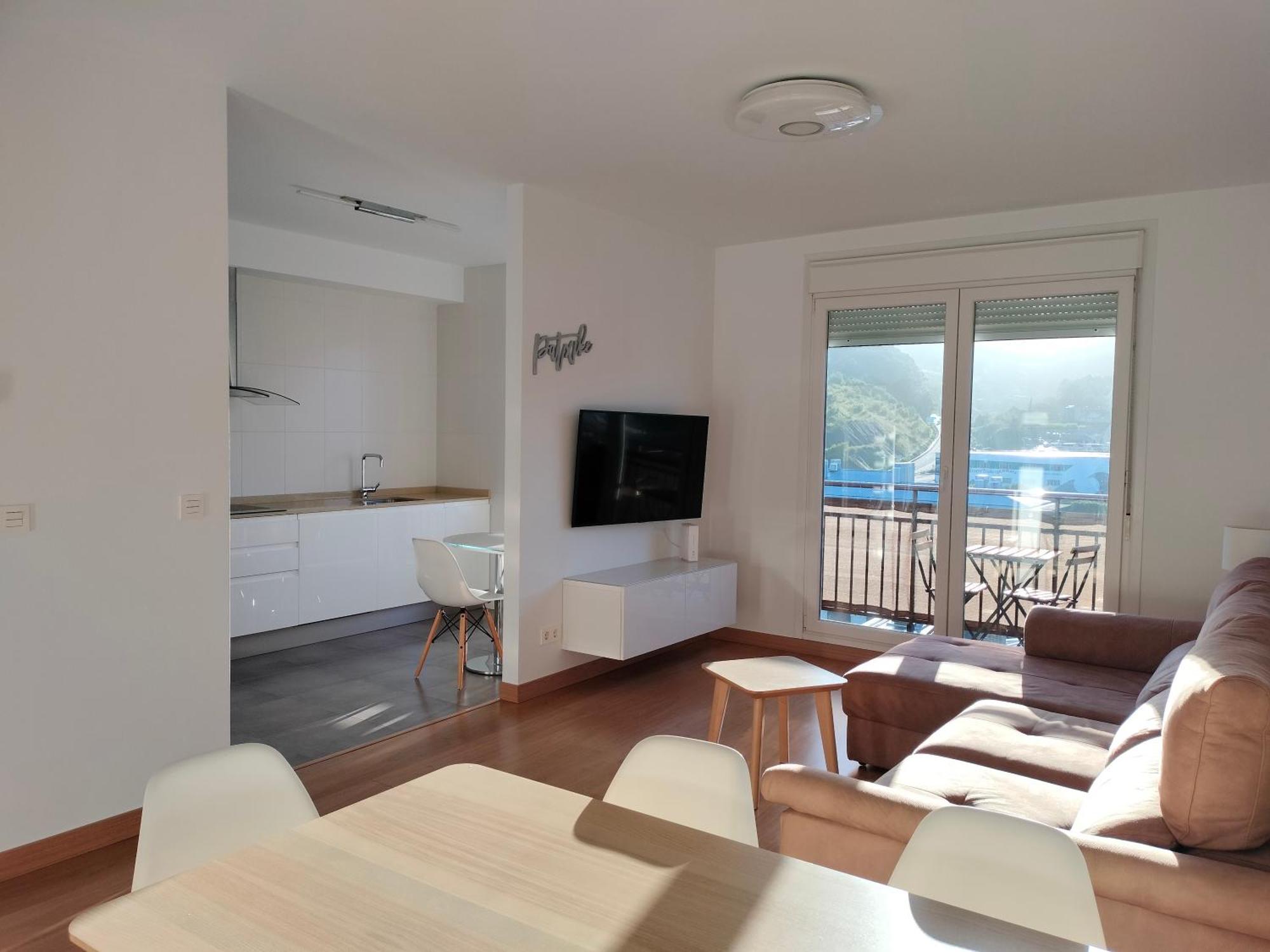 Apartamento Patxike Con Plaza De Garaje Apartment Bermeo Bilik gambar