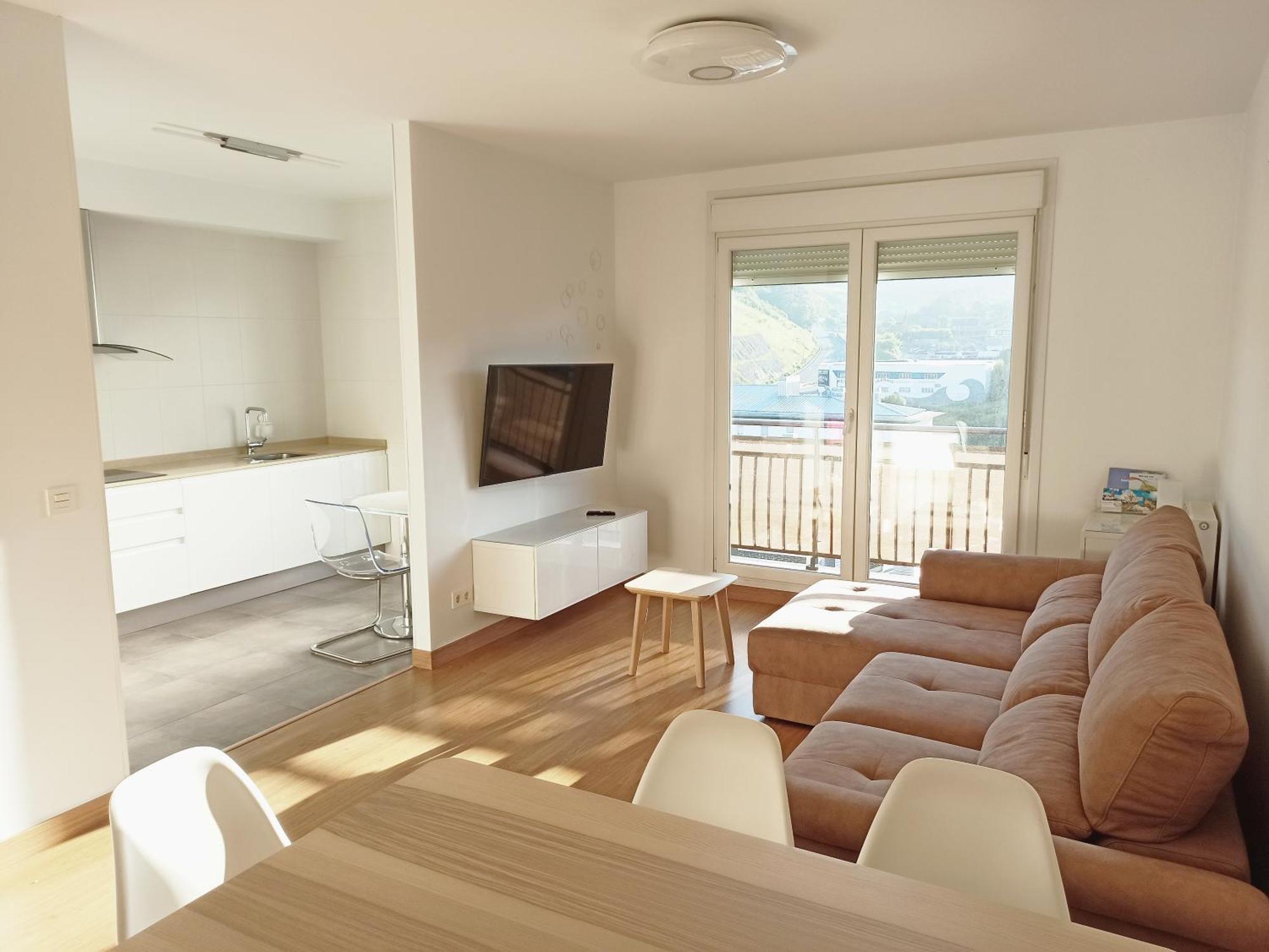 Apartamento Patxike Con Plaza De Garaje Apartment Bermeo Bilik gambar